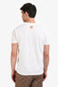 Louis Vuitton x The Darjeeling Limited 2026 White Logo Animal Embroidered Short Sleeve T-Shirt Size L Men