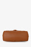 Saint Laurent Brown Lambskin Small 'LouLou' Puffer Shoulder Bag GHW