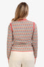 Missoni Pink Multicolour Wool Cardigan Size 44