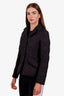 Christian Dior Blue Oblique Reversible Noragi-inspired Jacket Size 4