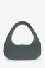 Coperni Green Leather Baguette Swipe Shoulder Bag