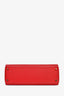 Hermès 2012 Red Epsom Verso Kelly 32 Permabrass Hardware with Strap