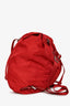 Prada Red Nylon Backpack