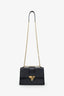 Louis Vuitton 2018 Black Monogram Empreinte Leather Saint Sulpice BB Bag