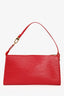 Louis Vuitton 2004 Red Epi Pochette