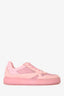 Stuart Weitzman Light Pink Rubber Leather Brooklyn Sneaker Size 10