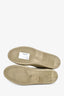 Common Projects Taupe Leather 'Achilles' Low Top Sneakers Size 40