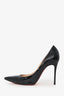 Christian Louboutin Black Patent So Kate Heels Size 38.5