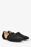 Jimmy Choo Black Glitter Flats Size 38.5
