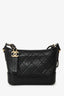 Pre-loved Chanel™ 2019 Black Quilted H. Calfskin Leather Mini 'Gabriel' Crossbody