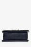 Pre-loved Chanel™ 2013-14 Blue Leather Small CC Boy Bag