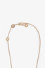 Bvlgari 18k Rose Gold & Ceramic B.Zero1 Pendant Necklace