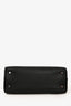 Gucci Black Grainy Calfskin Small Zumi Top Handle Bag with Strap