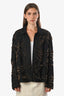 Dries Van Noten Black Embellished Blazer Size 38