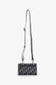 Christian Dior Navy Oblique Jacquard Crossbody Bag Mens