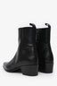Pierre Hardy Black Croc Embossed Ankle Boots Size 37