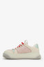Gucci Beige/Pink GG Leather-trimmed Canvas Screener Sneaker Size 36