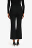 Alexander McQueen Black Tailored Crop Trousers Size 38