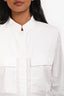 Barbara Bui White Cotton Button Down Shirt Size 40
