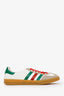 Gucci x Adidas White Gazelle Sneakers Size 45 Mens