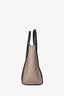 Celine Black/Taupe Leather 'Luggage' Medium Tote