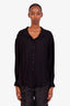 Smythe Black Stripe Detailed Button Up Shirt Size XS