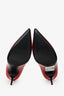 Giuseppe Zanotti Red Patent V-Cut Heels Size 36