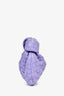 Bottega Veneta Purple Intrecciato Leather Mini Jodie