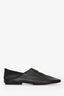 Souliers Martinez Black Leather Flats Size 36