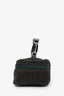 Gucci Green Suede Horsebit Vanity Cosmetic Pouch