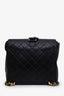 Pre-loved Chanel™ 1994-96 Black Quilted Lambskin Classic Flap Backpack