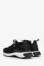 Pre-loved Chanel™ Black Suede Interlocking CC Logo Sneakers Size 39