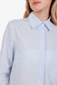 TWP Light Blue Cotton Long Sleeve Shirt Size XS