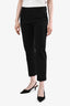 Jil Sander Black Folded Pants Size 38