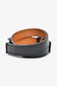 Hermès Stainless Steel Black Leather Double Tour Strap Kelly 2 Diamond Watch