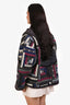 Sea New York Blue Multicolour 'Alani' Quilted Jacket Size XL