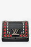 Louis Vuitton 2016 Black Epi Leather Braided Twist MM