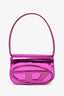 Diesel Metallic Purple '1DR-Iconic' Shoulder Bag with Strap + Tags