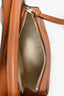 Loewe Brown Leather Mini Puzzle Top Handle with Strap
