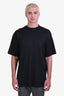 Balenciaga Black Cotton Care Label T-Shirt Size S Men's