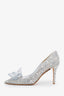 Jimmy Choo Crystal Covered 'Alia' Heels Size 36.5