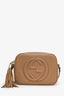 Gucci Beige Leather Small Soho Disco Camera Bag