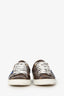 Louis Vuitton Monogram Embroidered Front Row Sneakers Size 37