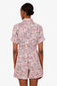 Pre-loved Chanel™ Pink Tweed Short Sleeve Romper Size 36