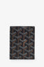 Goyard Black Goyardine Saint Marc Card Wallet