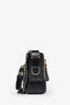 Pre-loved Chanel™ 2022+ Black Calfskin Leather Small Gabrielle Hobo Bag