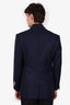 Tom Ford Navy Wool Tuxedo Blazer Size 48 Mens