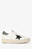 Golden Goose White Leather Distressed Hi Star Sneaker Size 37