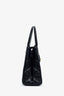 Pre-loved Chanel™ Black Quilted Crinkled Calfskin Nano Kelly Shopper Bag