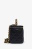 Pre-loved Chanel™ Black Lambskin CC Vanity Top Handle